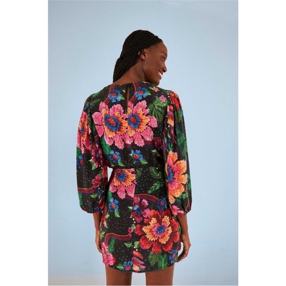 FARM Rio Floral Mini Skirt - Multicolor - Picture 3 of 11